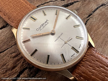 Load image into Gallery viewer, Cortebert Silver Dial '60 1er Prix Observatoires' with Presentation Box, Manual, Large 35mm