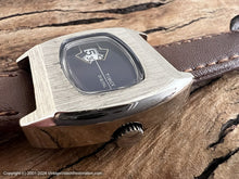 Load image into Gallery viewer, Timex Digital NOS 'Jump Hour’ Cobalt Blue Dial, Manual, 30.5x33mm