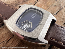 Load image into Gallery viewer, Timex Digital NOS 'Jump Hour’ Cobalt Blue Dial, Manual, 30.5x33mm