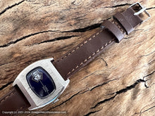 Load image into Gallery viewer, Timex Digital NOS 'Jump Hour’ Cobalt Blue Dial, Manual, 30.5x33mm