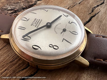 Load image into Gallery viewer, Recthor Silver Dial with Large Black Art Deco Numbers, Manual, 34mm