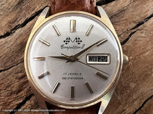 Load image into Gallery viewer, Qwatch (Japanese) Competition II with Rally Flags Day/Date, Automatic, 34.5mm
