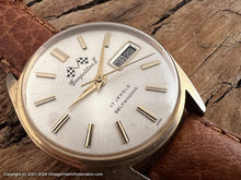 Load image into Gallery viewer, Qwatch (Japanese) Competition II with Rally Flags Day/Date, Automatic, 34.5mm