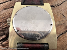 Load image into Gallery viewer, Certina 'Argonaut 220' Ruby Red Dial, Hefty Tapered Square Case, Manual, 33x39mm