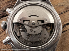 Load image into Gallery viewer, Seiko 6138-8020 Panda Dial with Golden Patina, Day-Date Quickset, Automatic Chronograph, Huge 41mm
