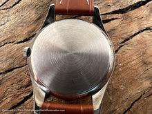 Load image into Gallery viewer, Omega Black Dial with Raised Gold Markers, Cal 266, Manual, Huge 38mm