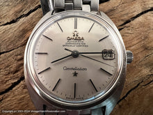Load image into Gallery viewer, Omega 1966 'Constellation' Chronometer Silver Dial with Date, Automatic, Large 35x40mm