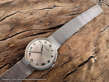 Load image into Gallery viewer, IWC Silver Dial with Bold Black Roman Numerals, Manual, 34.5mm