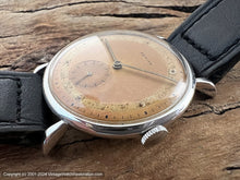 Load image into Gallery viewer, Zenith Two-Tone Rusty-Orange Patina Dial with Deco Lugs, Manual, 33.5mm