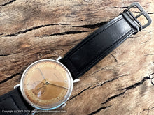 Load image into Gallery viewer, Zenith Two-Tone Rusty-Orange Patina Dial with Deco Lugs, Manual, 33.5mm