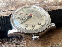 Load image into Gallery viewer, Orvin Military Style Dial with Minute/Second Outer Edge Ticks and Red Second Hand, Automatic, 33mm