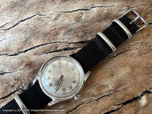 Load image into Gallery viewer, Orvin Military Style Dial with Minute/Second Outer Edge Ticks and Red Second Hand, Automatic, 33mm