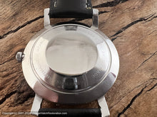 Load image into Gallery viewer, Bucherer Chronometer with Startlingly Silver Dial and Offset Date Window, Automatic, Large 36mm
