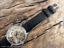 Load image into Gallery viewer, Caravelle (Bulova) Skeleton Dial with Roman Numerals, Manual, 34mm