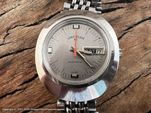 Load image into Gallery viewer, Lord Elgin Beefy Oval Stainless Steel Case with Quickset Day & Date, Automatic, Hefty 36.5x43mm