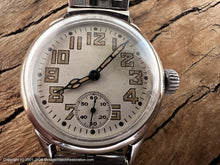 Load image into Gallery viewer, Waltham WWII Military ORD Dept USA Amber Lumed Numbers, Manual, 31mm
