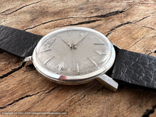 Load image into Gallery viewer, Wittnauer Stunning Silver Cross-Hash Textured Dial,  Manual, 33.5mm