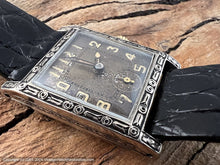 Load image into Gallery viewer, Stona Watch Company with Tarnished Sterling Silver Dial, Manual, 26x34.5mm