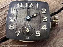 Load image into Gallery viewer, Stona Watch Company with Tarnished Sterling Silver Dial, Manual, 26x34.5mm