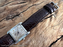 Load image into Gallery viewer, Bulova Original Steel Dial with Decorative Design on Bezel, Curved Crystal and Back, Manual, 27x33mm