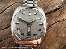 Load image into Gallery viewer, Diehl Brushed Silver Dial with Day & Date, Signed Bracelet, Automatic, 36x41mm