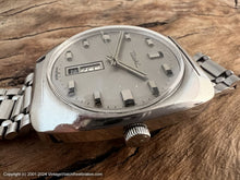 Load image into Gallery viewer, Diehl Brushed Silver Dial with Day & Date, Signed Bracelet, Automatic, 36x41mm