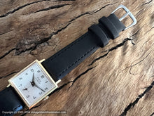 Load image into Gallery viewer, PAX Incabloc Pearl White Minty Dial Square Case, Manual, 25x25mm