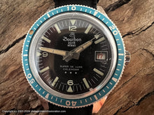 Load image into Gallery viewer, Bourbon 23rd Street Calendar Robin Egg Blue Bezel Ring, Manual, 37.5mm