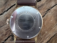Load image into Gallery viewer, Diese Silver Dial with Golden Markers Inset with Green, Date, Manual, 34.5mm