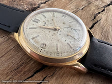 Load image into Gallery viewer, Lip with Parchment Patina Dial in Golden Case, Manual, 33.5mm
