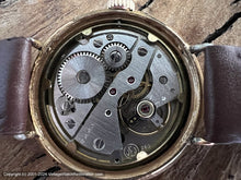 Load image into Gallery viewer, Regilux Blue-Gray Reflective Dial in Decorative Gold Case, Manual, 34mm