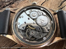 Load image into Gallery viewer, Ancre Dark Brown Dial with Copper Ring in Brassy Case, Manual, Large 34mm