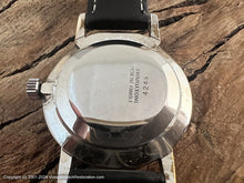 Load image into Gallery viewer, Helsa Brushed Silver Dial, Thin Bar Markers and Inset Date, Manual, 34mm