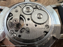 Load image into Gallery viewer, Helsa Brushed Silver Dial, Thin Bar Markers and Inset Date, Manual, 34mm