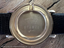 Load image into Gallery viewer, Hamilton Two-Tone Silver & Pearl Dial in 10K Gold Case, Manual, 33mm