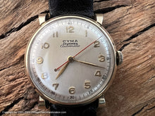 Load image into Gallery viewer, Cyma Tavannes Military Dial Layout in a Bold Bowtie Lugs Case, Automatic, 33.5mm