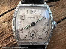 Load image into Gallery viewer, Ollendorff Light Pinky Patina Dial, Decorative Tonneau Case, Manual , 27x35mm