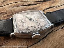 Load image into Gallery viewer, Ollendorff Light Pinky Patina Dial, Decorative Tonneau Case, Manual , 27x35mm
