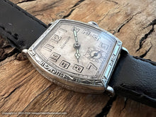 Load image into Gallery viewer, Ollendorff Light Pinky Patina Dial, Decorative Tonneau Case, Manual , 27x35mm