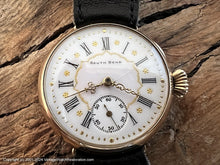 Load image into Gallery viewer, South Bend White Porcelain Dial in Clam Case, Manual , 32.5mm