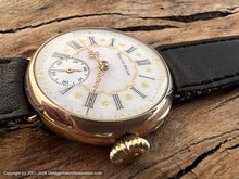 Load image into Gallery viewer, South Bend White Porcelain Dial in Clam Case, Manual , 32.5mm