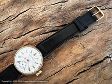 Load image into Gallery viewer, South Bend White Porcelain Dial in Clam Case, Manual , 32.5mm