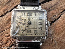Load image into Gallery viewer, Illinois 'New Yorker' Two-Tone Dial with 9 o'clock Sub Dial, Manual , 28x34mm
