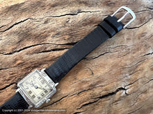 Load image into Gallery viewer, Illinois 'New Yorker' Two-Tone Dial with 9 o'clock Sub Dial, Manual , 28x34mm