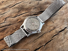 Load image into Gallery viewer, Lemania Military Style Two-Tone Slate Gray & Black, Beefy Case, Manual , 33mm