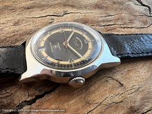 Load image into Gallery viewer, West End Watch 'Lowan' Prima Two-Tone Black & Gold Dial with Date, Automatic, Large 34x43mm