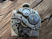 Load image into Gallery viewer, Bulova Stellar Square Case with Perfect Dial and Beveled Crystal, Manual, 27x33mm