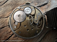 Load image into Gallery viewer, Omega Large Gold Converted Pocket Watch Original Dial, Manual, 44mm