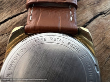 Load image into Gallery viewer, Gruen Precision Golden Dial Raised Hour Markers, Day & Date, Manual, 34x36mm