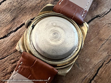 Load image into Gallery viewer, Gruen Precision Golden Dial Raised Hour Markers, Day & Date, Manual, 34x36mm